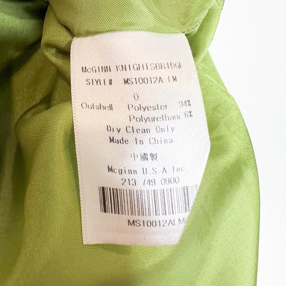 Anthropologie McGinn Knightsbridge Strapless Dress Cooling Magma - Picture 3 of 5